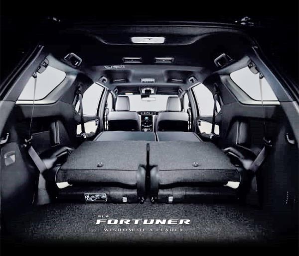 Interior Toyota New Fortuner 