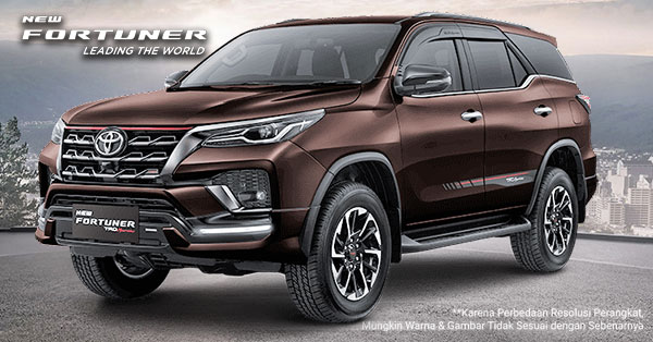 Warna Phantom Brown Metallic New Fortuner TRD