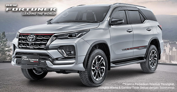 Warna Silver Metallic New Fortuner TRD