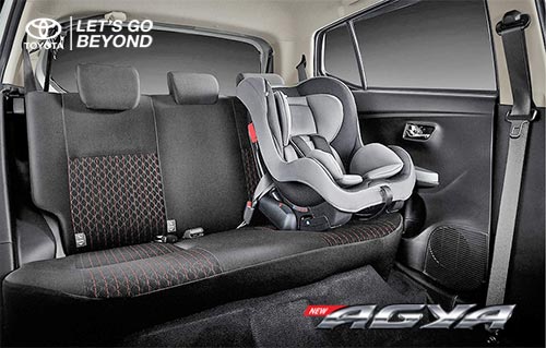 Interior Sporty Toyota New Agya tipe TRD