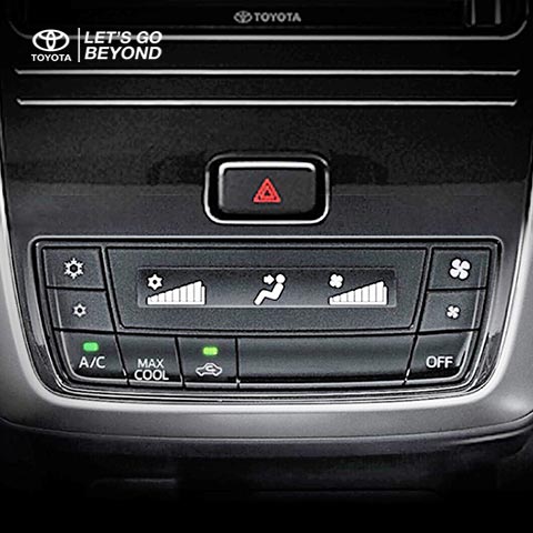 AC Digital Toyota New Agya tipe TRD