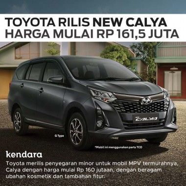 TOYOTA RILIS NEW CALYA 2022