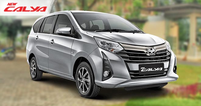 Silver Metallic Toyota New Calya