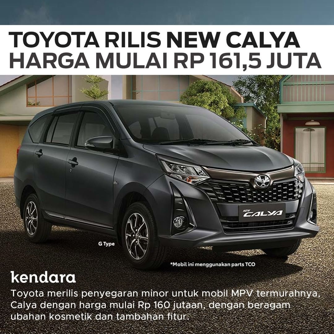 TOYOTA RILIS NEW CALYA 2022